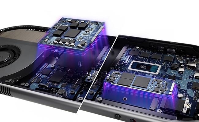 Yoga AIO 27IAH10（27型 Intel）の内部構造