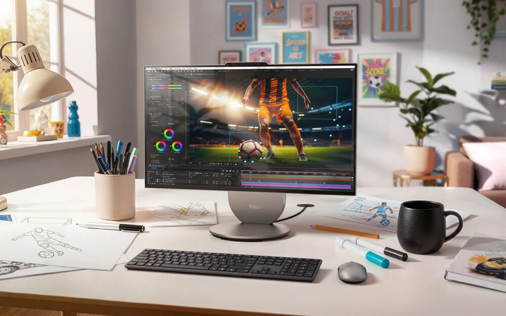 Yoga AIO 27IPH11(27型 Intel)の本体