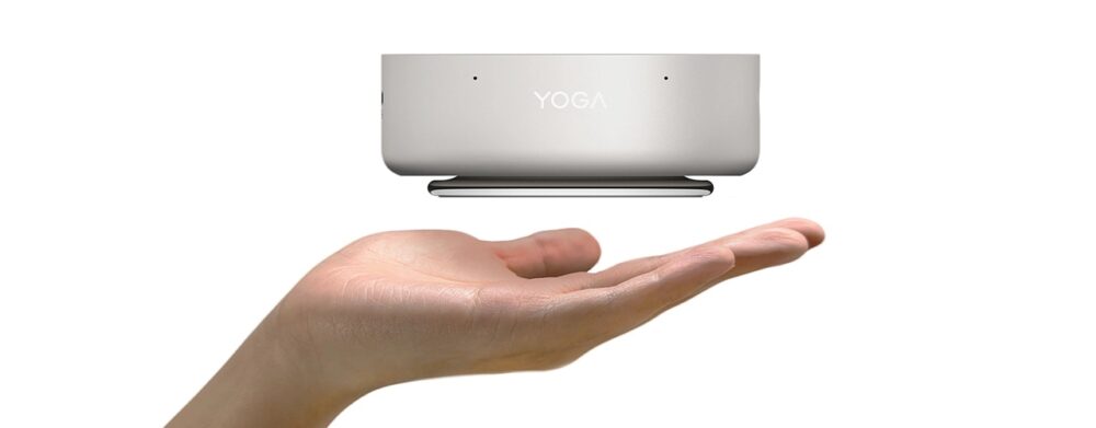 Yoga Mini 01IPH11(Intel)の本体(手のひらに載る大きさ)